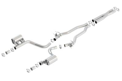 Borla - Borla 140667 ATAK Cat-Back Exhaust System for 15-16 Charger