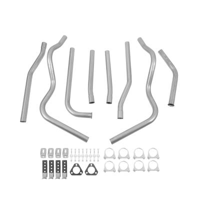 Hooker - Hooker Headers 16622HKR Dual Competition Manifold Back Exhaust System