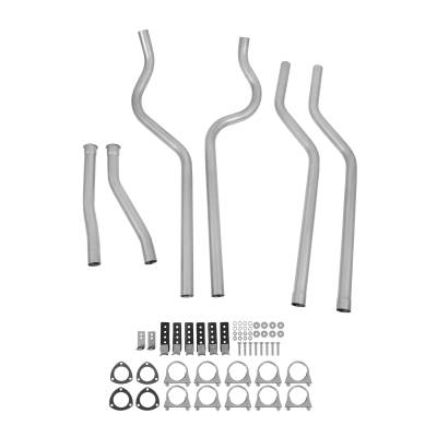 Hooker - Hooker Headers 16522HKR Dual Competition Header Back Exhaust System