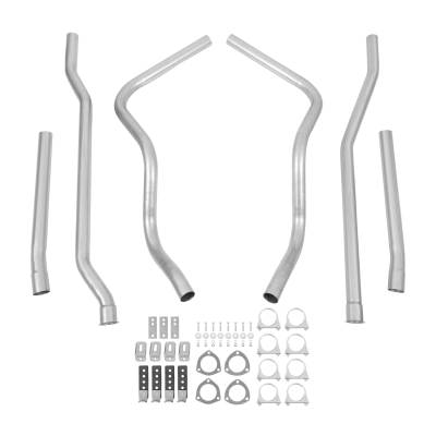 Hooker - Hooker Headers 16523HKR Dual Competition Header Back Exhaust System