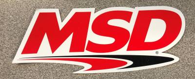 MSD - MSD Ignition 9306 Advertising Exterior Decal