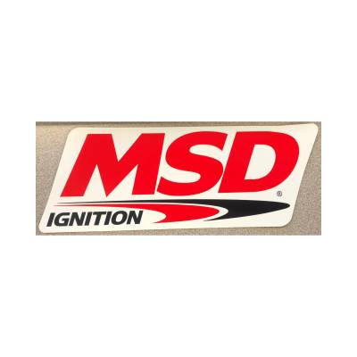 MSD - MSD Ignition 9310 Advertising Exterior Decal