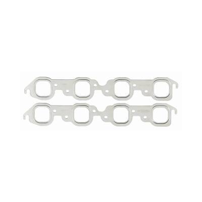 Mr Gasket - Mr Gasket 4816G MLS Exhaust Gasket Square for Chevy/GMC 366 396 400 402 427 454