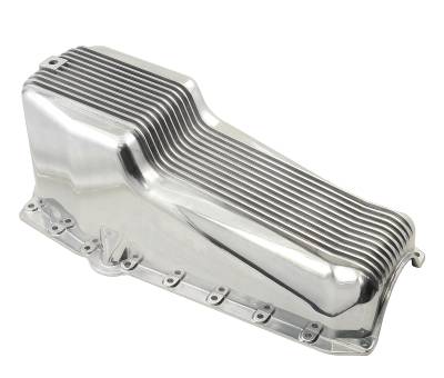 Mr Gasket - Mr Gasket 5415 Die-Cast Aluminum Finned Oil Pan for Buick/Chevy/GMC/Oldsmobile