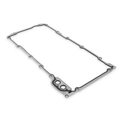 Mr Gasket - Mr Gasket 6665G Oil Pan Gasket Edge Molded Rubber w/Aluminum Carrier