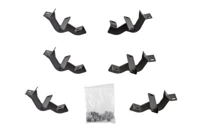 Dee Zee - Dee Zee DZ66317 Black Hex Series Mounting Bracket Kit for 14-19 GMC Sierra