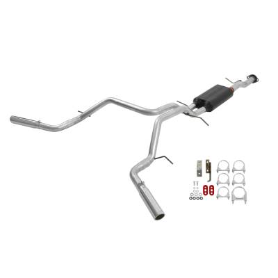 Flowmaster - Flowmaster 17430 American Thunder Cat-Back Exhaust System Aluminized