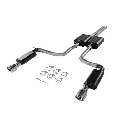 Flowmaster - Flowmaster 17405 Force II Kit Cat-Back Exhaust System Aluminized