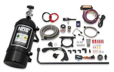 NOS/Nitrous Oxide System - NOS 02125BNOS Complete Wet Nitrous System for Ford Mustang 5.0 5.2