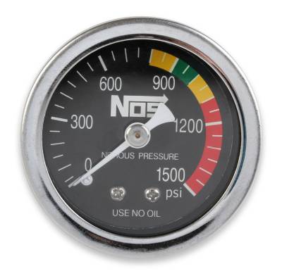 NOS/Nitrous Oxide System - NOS 15925NOS Nitrous Pressure Gauge