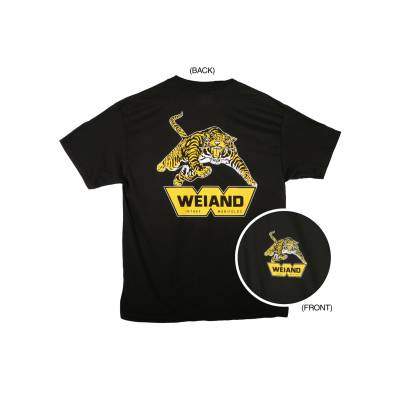 Weiand - Weiand 10007-XXLWND Tiger T-Shirt 2XL Black