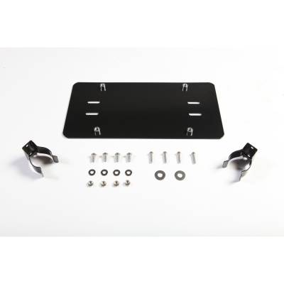 Rugged Ridge - Rugged Ridge 11238.05 License Plate Mounting Bracket for Roller Fairleads