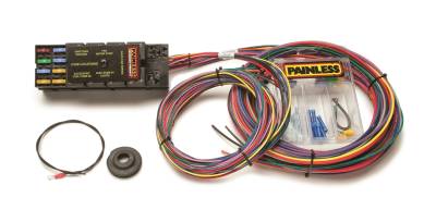 Painless Wiring - Painless Wiring 50001 10-Circuit Race Only Chassis Harness