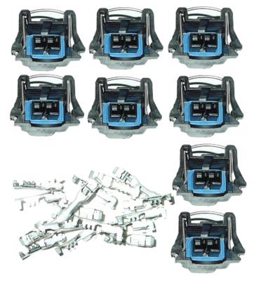 Painless Wiring - Painless Wiring 60130 EV1/Bosch Fuel Injector Connector Kit