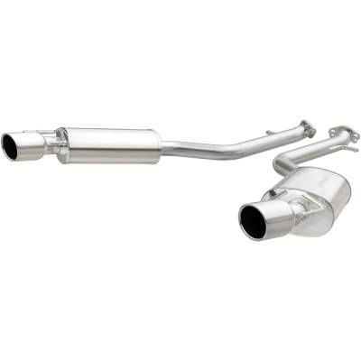 MagnaFlow Exhaust Products - MagnaFlow 15227 Axle-Back Exhaust System for IS350 Metallic Finish