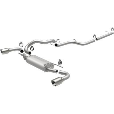 MagnaFlow Exhaust Products - MagnaFlow 15146 Street Series Stainless Cat-Back System for 10-13 Mazda 3