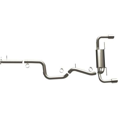 MagnaFlow Exhaust Products - MagnaFlow 15557 Street Series Stainless Cat-Back System for 10-13 Mazda 3