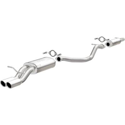 MagnaFlow Exhaust Products - MagnaFlow 15648 Straight-Through Touring Series Stainless Cat-Back System