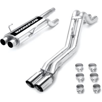 MagnaFlow Exhaust Products - MagnaFlow 15832 Street Series Stainless Cat-Back System for 04-05 Dodge Ram 1500