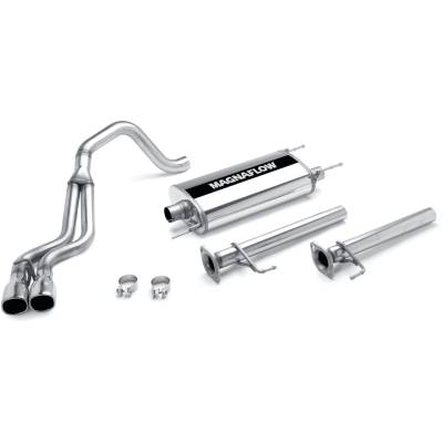 MagnaFlow Exhaust Products - MagnaFlow 15781 Street Series Stainless Cat-Back System for 03-09 Toyota 4Runner