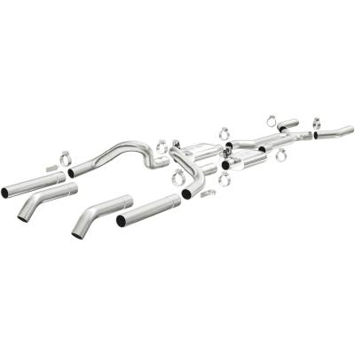 MagnaFlow Exhaust Products - MagnaFlow 15819 Street Series Crossmember-Back System for 67-70 Ford Mustang