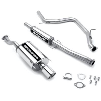 MagnaFlow Exhaust Products - MagnaFlow 15686 Street Series Stainless Cat-Back System for 1994-97 Honda Accord