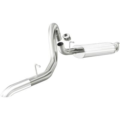 MagnaFlow Exhaust Products - MagnaFlow 15855 Street Series Stainless Cat-Back System for 00-06 Jeep Wrangler