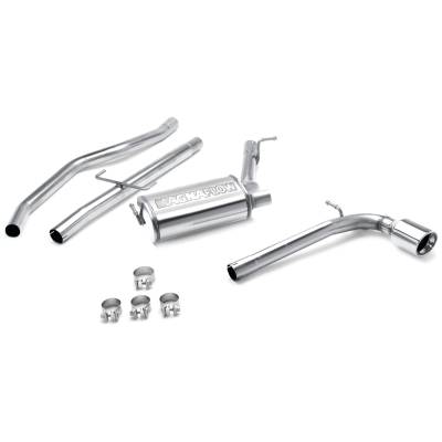 MagnaFlow Exhaust Products - MagnaFlow 16640 Street Series Stainless Cat-Back System for 05-10 Scion TC