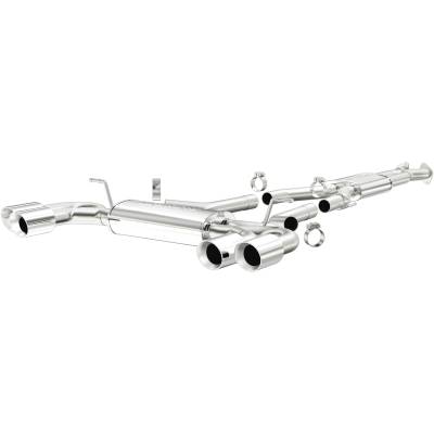 MagnaFlow Exhaust Products - MagnaFlow 16507 Street Series Cat-Back System for 10-16 Hyundai Genesis Coupe