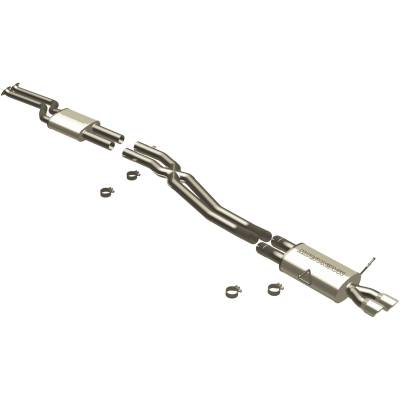 MagnaFlow Exhaust Products - MagnaFlow 16533 Touring Series Stainless Cat-Back System for BMW