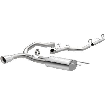 MagnaFlow Exhaust Products - MagnaFlow 15127 Metallic Finish Exhaust System for 2010 Mazda 3