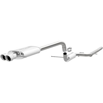 MagnaFlow Exhaust Products - MagnaFlow 15486 Touring Series Cat-Back System for 11-14 Volkswagen Jetta