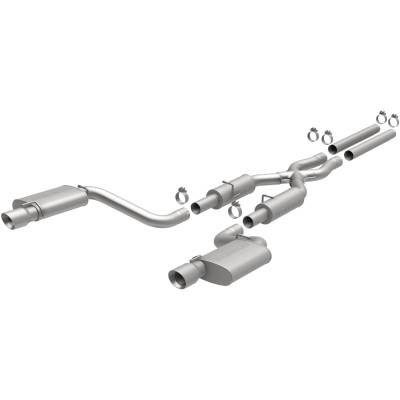 MagnaFlow Exhaust Products - MagnaFlow 15494 Street Series Stainless Cat-Back System for 12-14 Dodge Charger