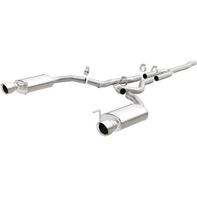 MagnaFlow Exhaust Products - MagnaFlow 19097 Street Series Stainless Cat-Back System for 15-23 Mustang
