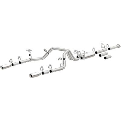 MagnaFlow Exhaust Products - MagnaFlow 19027 Street Series Stainless Cat-Back System for Chevy/GMC