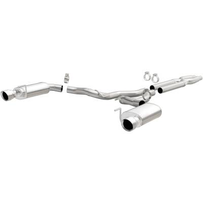 MagnaFlow Exhaust Products - MagnaFlow 19100 Street Series Stainless Cat-Back System for 15-17 Ford Mustang