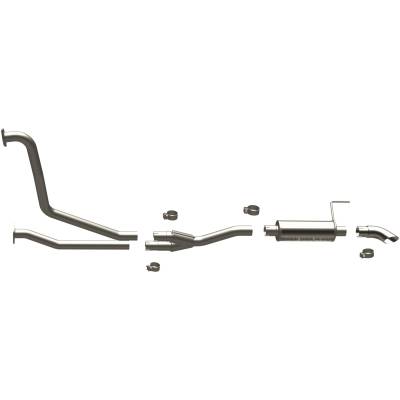 MagnaFlow Exhaust Products - MagnaFlow 17109 Off Road Pro Series Gas Cat-Back for 07-15 Nissan Titan