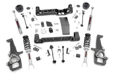 Rough Country Suspension Systems - Rough Country 4" Suspension Lift Kit for 12-18 Ram 1500/CLASSIC 4WD 33332