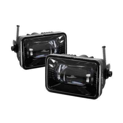 Spyder Auto - Spyder Auto 9043277 Full LED Fog Lights w/o Switch