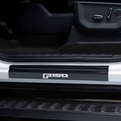 Putco - Putco 95150BPFD Black Door Sills for 15-20 Ford F150 SuperCrew