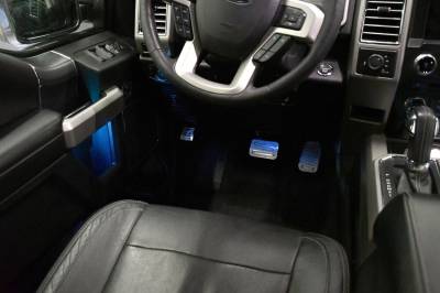 Putco - Putco 932147 Gas Brake Parking Pedal Set for 17-25 Ford F250/F350