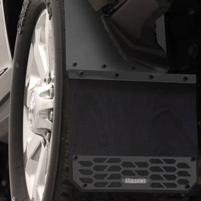 Putco - Putco 78560 Solid Black Mud Skins Front for 10-25 Ram 2500/3500 Pair