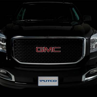 Putco - Putco 270519B 15-20 YUKON/YUKON XL LIQUID 3D SLOT BLACK DENALI BOSS GRILLES