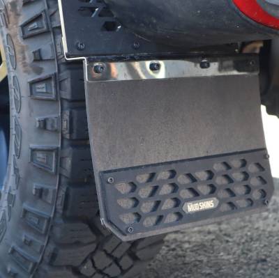 Putco - Putco 78270 Black HEX Mud Skins Front for 15-19 Silverado 3500/Sierra 3500