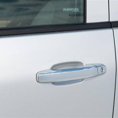 Putco - Putco 400240 Chrome Door Handle Covers for Silverado/Sierra Reg Cab 2014-2019