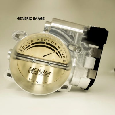 Soler Performance - Soler SE-BR3Z-90-90 Billet 90MM Throttle Body for Gen1 Coyote 5.0L Mustang/F150