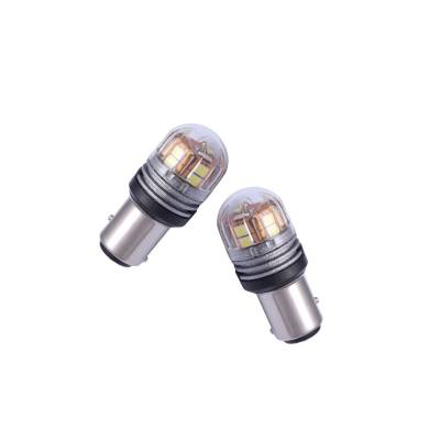 Putco - Putco C1156A LumaCore LED Replacement Light Bulbs 1156 Amber Pair