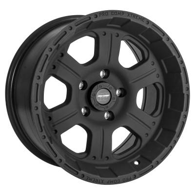 Pro Comp Wheels - Pro Comp Wheels PA89 KORE 17x9 5x5.0 -6mm Flat Black PXA7089-7973