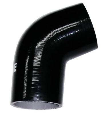 Pacific Performance Engineering - PPE 115900200 Black Silicone Hose #2 w/PPE Logo for 02-10 LB7-LMM Duramax 6.6L