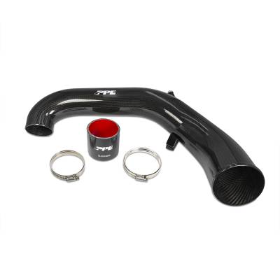 Pacific Performance Engineering - PPE 115020360 Weaved Carbon Fiber Zilla Intake Tube 20-23 GM 1500 3.0L LM2